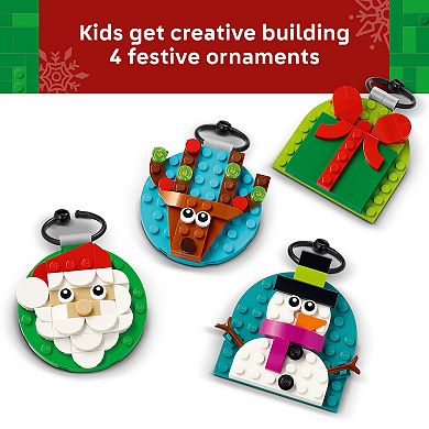 LEGO Christmas Ornament Selection 40744 Building Kit (153 Pieces)