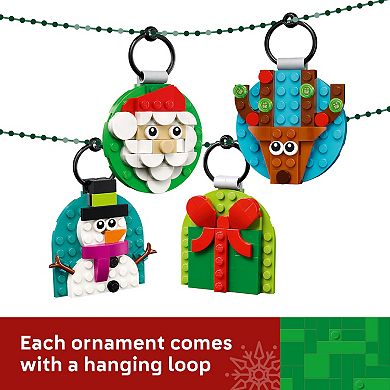 LEGO Christmas Ornament Selection 40744 Building Kit (153 Pieces)