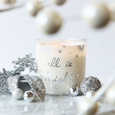 Sonoma Goods For Life Holiday Cookies All Is Bright Decal Candle