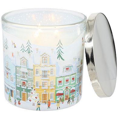 Sonoma Goods For Life Balsam Fir Scenic Holiday Decal Candle