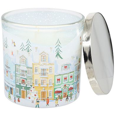 Sonoma Goods For Life Balsam Fir Scenic Holiday Decal Candle