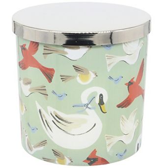 Sonoma Goods For Life® Balsam Fir Holiday Birds Decal Candle