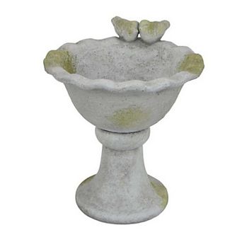 Ivina Bird Bath Feeder, Terracotta, Cute Decorative