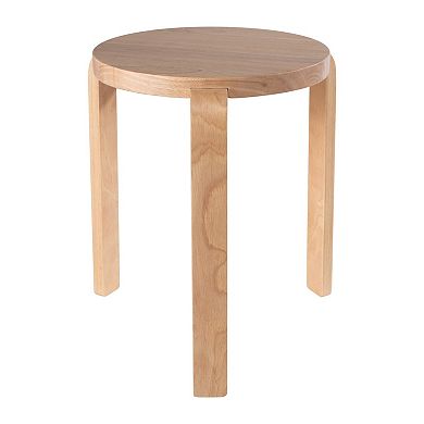 Mata Stacking Stool Ottoman, Set of 2, Modern Style