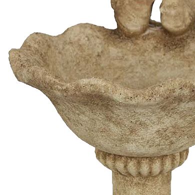 Ivina Bird Bath Feeder, Cute Decorative