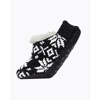 Women's XOXO Nordic Plush Lined Non-Skid Slippers