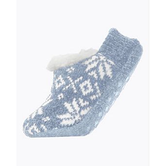 Women's XOXO Nordic Plush Lined Non-Skid Slippers