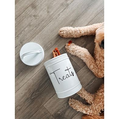 Midlee Metal Dog Food Storage Container - Treats