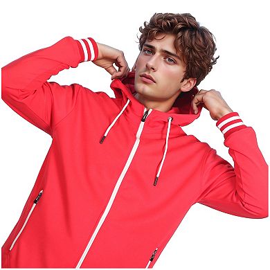 Men’s Scooba Multi Color Ribb Tracksuit GYM Activewear Outfit