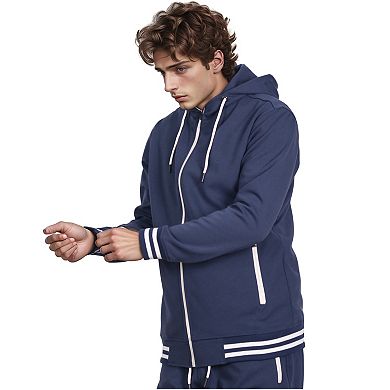 Men’s Scooba Multi Color Ribb Tracksuit GYM Activewear Outfit