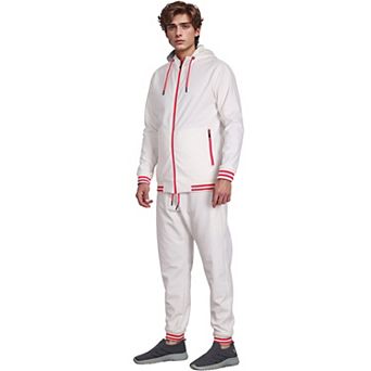 Men’s Scooba Multi Color Ribb Tracksuit GYM Activewear Outfit