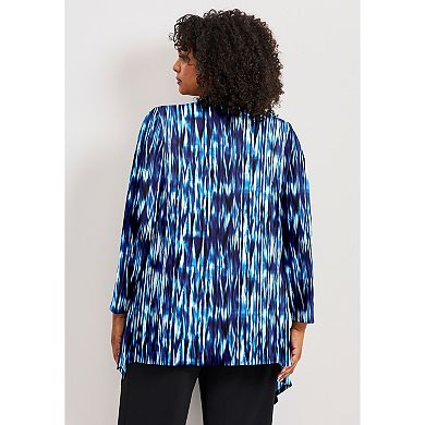 Avenue Women's Plus Size Cardigan With Tank Duet