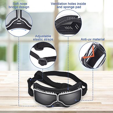 Large Dog Sunglasses Goggles UV Protection
