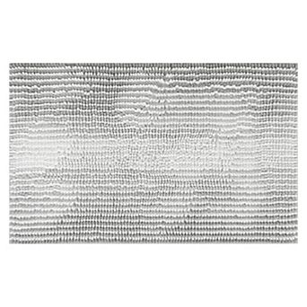 1 pc Absorbent Non Slip Chenille Bathroom Mat Cozy Shaggy Home Decor for Shower and Tub 20" x 32"