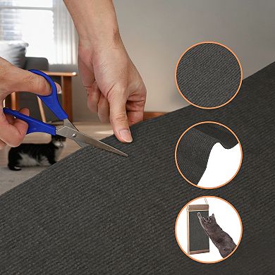 1 Pc Cat Scratch Mat, Cat Scratch Furniture Protector, Cat Scratch Pad, for Couch DIY Protector