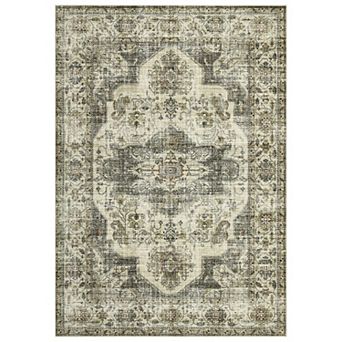 Garvee Machine Washable Non Slip Area Rug Indoor Non Shedding Carpet for Living Room Kitchen Bedroom