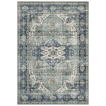 Garvee Machine Washable Non Slip Area Rug Indoor Non Shedding Carpet for Living Room Kitchen Bedroom