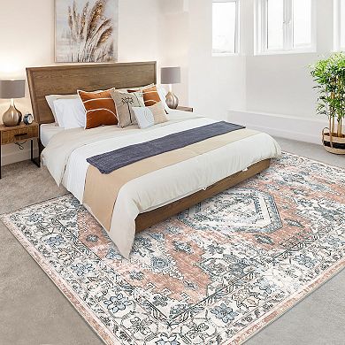 Garvee Machine Washable Non Slip Area Rugs for Living Room Bedroom Kitchen