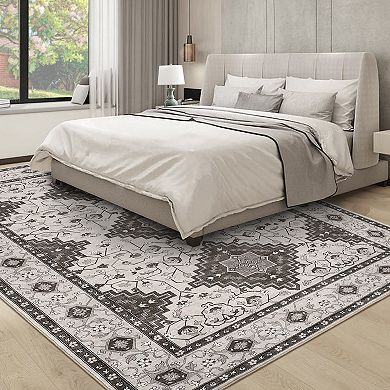 Garvee Machine Washable Indoor Area Rugs Non-Slip Soft for Living Room Entryway