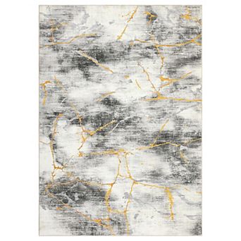 Garvee Machine Washable Area Rug Non-Slip for Living Room Bedroom Playroom