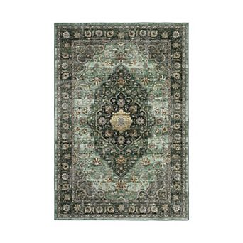 Garvee Washable Non Slip Area Rugs Stain Resistant Non Shedding Bordered for Indoor use