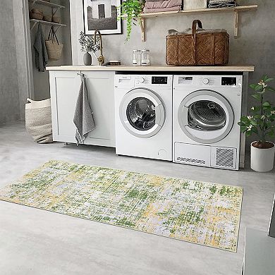 Garvee Machine Washable Non Slip Area Rugs for Living Room Kitchen Bedroom