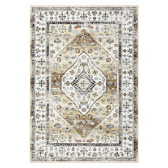 Garvee Machine Washable Non Slip Area Rug Indoor Non Shedding Carpet for Living Room Kitchen Bedroom