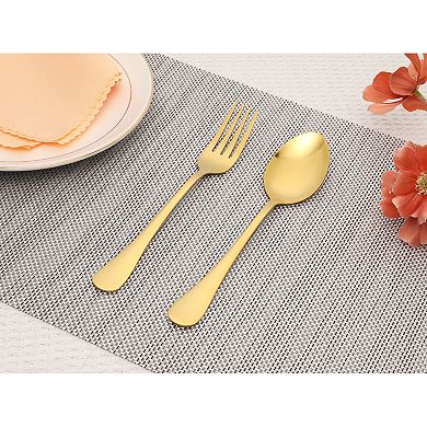 12 Pieces Silverware Set, Stainless Steel Flatware with Spoons and Forks Sets, Kitchen Cutlery Set