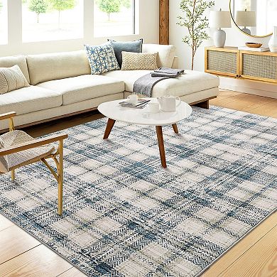 Garvee Washable Area Rug for Living Room Bedroom Indoor Entryway Carpet