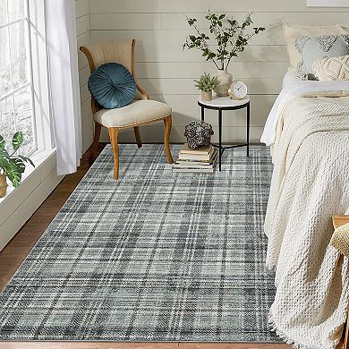 Garvee Washable Area Rug for Living Room Bedroom Indoor Entryway Carpet