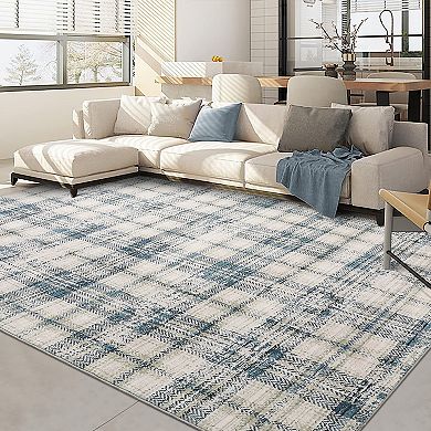 Garvee Washable Area Rug for Living Room Bedroom Indoor Entryway Carpet