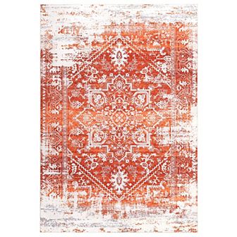 Garvee Machine Washable Non Slip Rug Stain Resistant Mat for Living Room