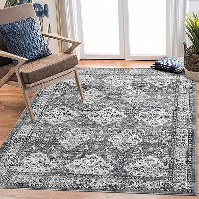 Garvee Machine Washable Non Slip Area Rugs for Living Room Bedroom Kitchen