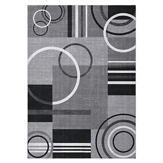 Garvee Machine Washable Bordered Non Slip Area Rugs for Living Room Bedroom
