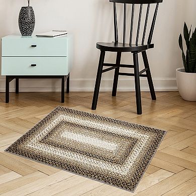 Garvee Washable Non Slip Area Rugs Stain Resistant Non Shedding Bordered for Indoor use