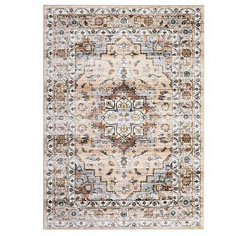 Garvee Machine Washable Indoor Area Rugs Non Shedding Carpet for Living Room