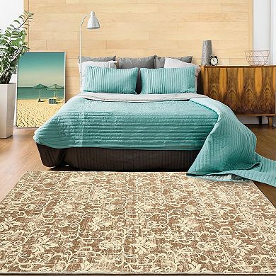 Garvee Machine Washable No Shedding Area Rugs for Living Room Bedroom Kitchen