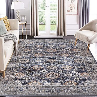 Garvee Machine Washable Non Slip Area Rugs for Living Room Bedroom Kitchen