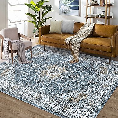 Garvee Machine Washable Non slip Soft Area Rugs for Living Room Bedroom