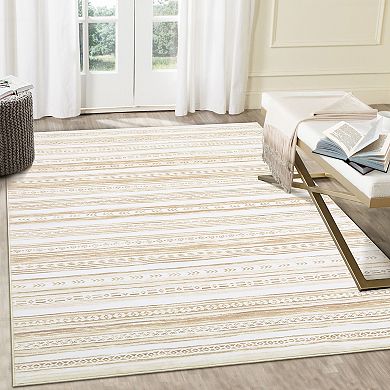 Garvee Machine Washable Indoor Area Rugs Non-Slip Soft for Living Room Entryway