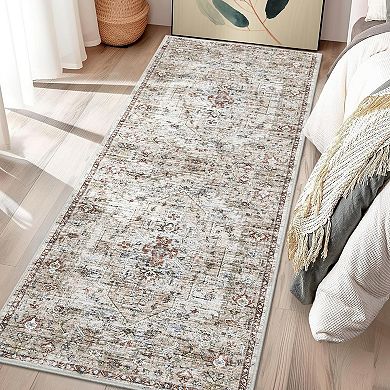 Garvee Machine Washable Area Rug Non Slip Non Shedding for Living Room Bedroom Kitchen