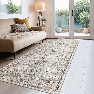 Garvee Machine Washable Area Rug Non Slip Non Shedding for Living Room Bedroom Kitchen