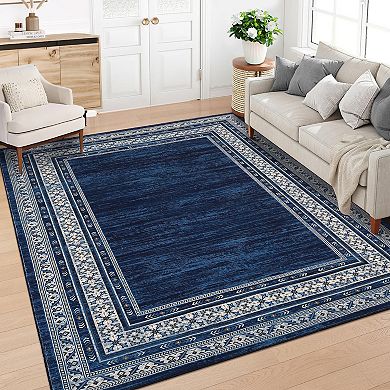 Garvee Machine Washable Non Slip Area Rugs for Living Room Bedroom Kitchen