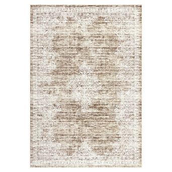 Garvee Washable Non Slip Area Rugs Stain Resistant Non Shedding Bordered for Indoor use