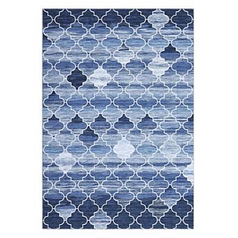 Garvee Machine Washable Non Slip Area Rug for Livingroom Soft Carpet for Home Use