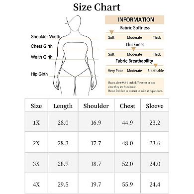 Plus Size Pleated Blouses for Women Crew Neck Long Sleeve Soft Casual T Shirt Tunic
