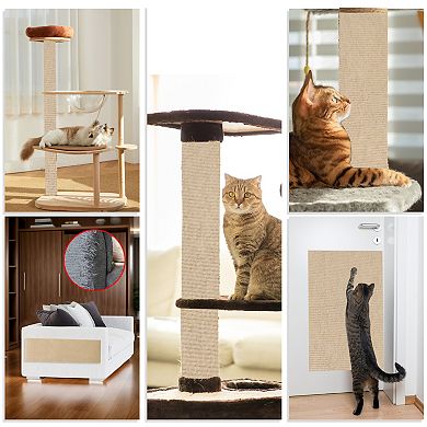 1 Pc Cat Scratch Mat, Cat Scratch Furniture Protector, Cat Scratch Pad, for Couch DIY Protector