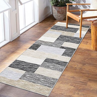 Garvee Machine Washable Non Slip Area Rug for Living room Soft Carpet for Home Use