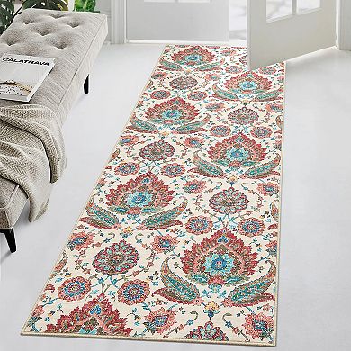 Garvee Machine Washable Area Rug Non Slip Non Shedding for Living Room Bedroom Kitchen