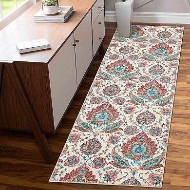 Garvee Machine Washable Area Rug Non Slip Non Shedding for Living Room Bedroom Kitchen